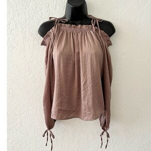 Boho Romantic Off The Shoulders Top